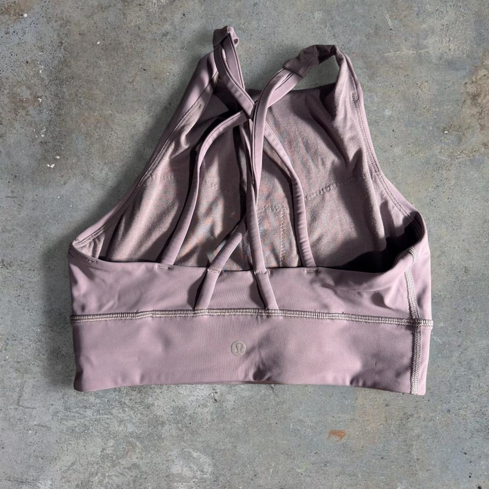 Lululemon Lavender Cross Back Sports Bra Women's